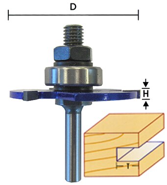 Cutting Tools > Router Bits > Slotting Bits