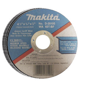 CUT OFF WHEEL THN 5IN. 5PCS MAKITA