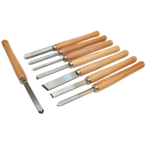 CHISEL SET 8 PC WOODTURNING