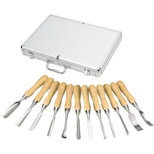 CARVING CHISEL SET HSS 12PCS